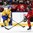 BUFFALO, NEW YORK - JANUARY 5: Sweden's Jesper Boqvist #21 skates with the puck while Canada's Conor Timmins #3 defends during gold medal game action at the 2018 IIHF World Junior Championship. (Photo by Matt Zambonin/HHOF-IIHF Images)

